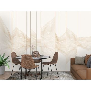 Обои виниловые на флизелине Design Studio 3D (Дизайн Студио 3Д) Line Style Безупречная геометрия Канвас (LST-026)