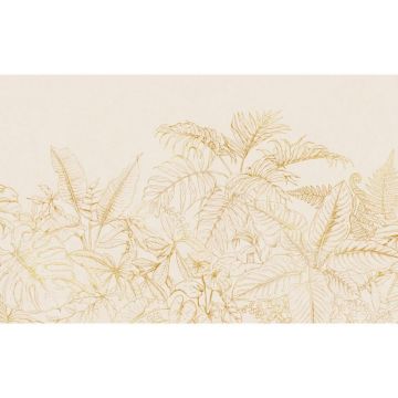 Обои виниловые на флизелине Design Studio 3D (Дизайн Студио 3Д) Line Style Золотистые тропики Песок (LST-031)