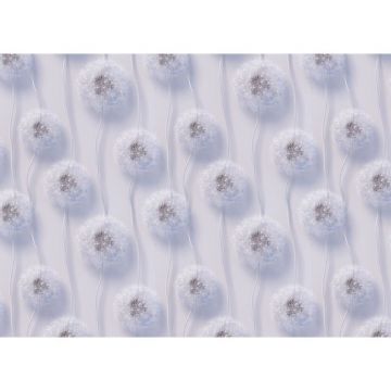 Обои виниловые на флизелине Design Studio 3D (Дизайн Студио 3Д) Volume Стена с объемными одуванчиками Песок (VL-012)