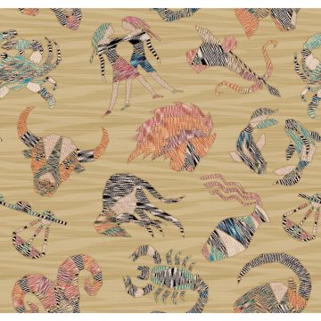 Обои виниловые Sirpi (Сирпи) Missoni home Wallcoverings 04 10,05х1,04 м (10350)