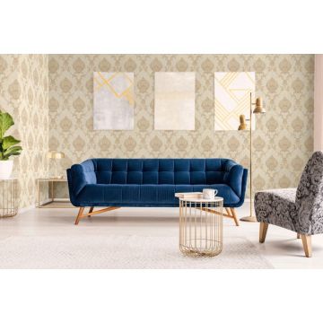 Обои виниловые на флизелине Grandeco (Грандэко) ANASTASIA 10,05х1,06 м (A53903)