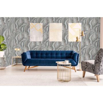 Обои виниловые на флизелине Grandeco (Грандэко) ILLUSION 10,05х1,06 м (A59205)