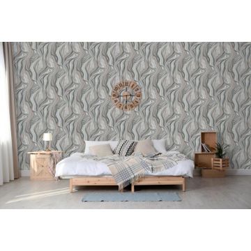 Обои виниловые на флизелине Grandeco (Грандэко) ILLUSION 10,05х1,06 м (A59205)