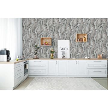 Обои виниловые на флизелине Grandeco (Грандэко) ILLUSION 10,05х1,06 м (A59205)