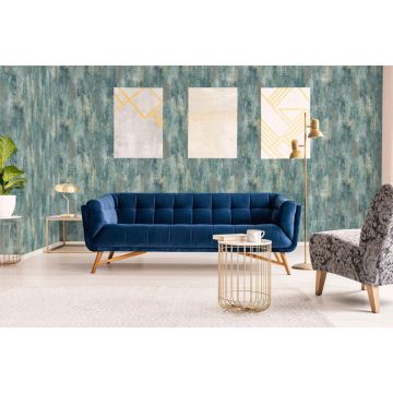 Обои виниловые на флизелине Grandeco (Грандэко) Universe 2023 10,05х1,06 м (US 1104)