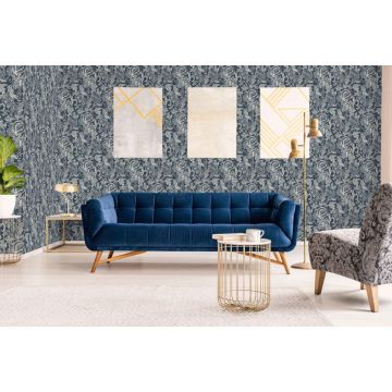 Обои виниловые на флизелине Grandeco (Грандэко) Life Nomad 10,05х0,53 м (171801)