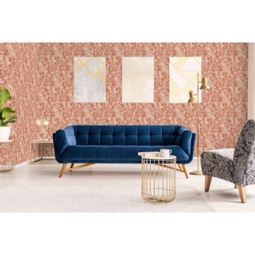 Обои виниловые на флизелине Grandeco (Грандэко) Life Nomad 10,05х0,53 м (171804)