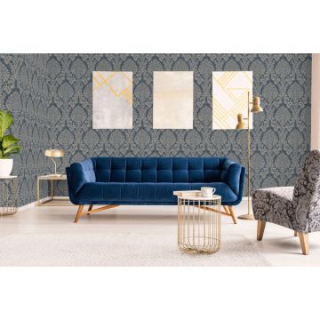 Обои виниловые на флизелине Grandeco (Грандэко) Life Nomad 10,05х0,53 м (A 50101)