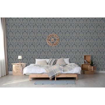 Обои виниловые на флизелине Grandeco (Грандэко) Life Nomad 10,05х0,53 м (A 50101)