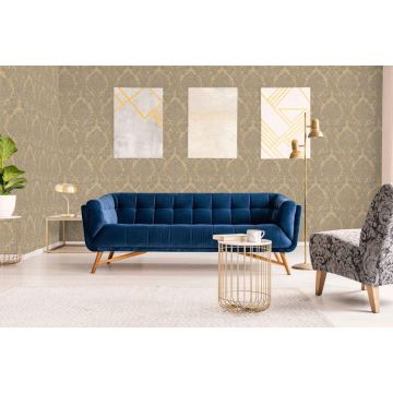 Обои виниловые на флизелине Grandeco (Грандэко) Life Nomad 10,05х0,53 м (A 50102)