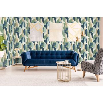 Обои виниловые на флизелине Grandeco (Грандэко) Life Nomad 10,05х0,53 м (A 50601)