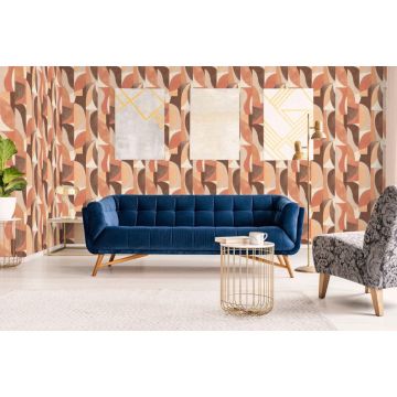 Обои виниловые на флизелине Grandeco (Грандэко) Life Nomad 10,05х0,53 м (A 50602)