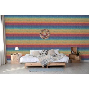 Обои виниловые на флизелине Grandeco (Грандэко) Life Nomad 10,05х0,53 м (A 51202)