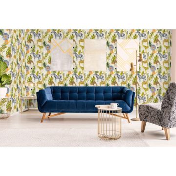 Обои виниловые на флизелине Grandeco (Грандэко) Jack n Rose 2024 10,05х0,53 м (JS 2101)