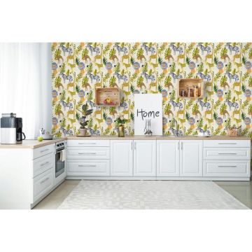 Обои виниловые на флизелине Grandeco (Грандэко) Jack n Rose 2024 10,05х0,53 м (JS 2101)