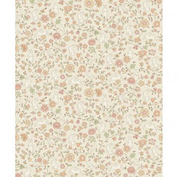 Обои виниловые на флизелине Grandeco (Грандэко) Jack n Rose 2024 10,05х0,53 м (JS 3103)