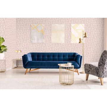 Обои виниловые на флизелине Grandeco (Грандэко) Jack n Rose 2024 10,05х0,53 м (JS 3105)