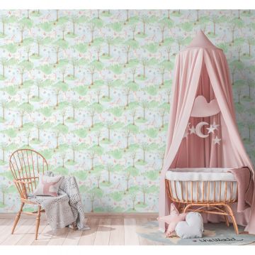 Панно виниловое на флизелине Grandeco (Грандэко) Jack n Rose 2024/Jack n Rose New 2.80 x1.06 м (LL 6001)