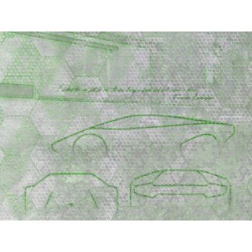 Панно виниловое на флизелине Zambaiti (Замбаити Парати) Lamborghini II 3,30x3,00 м (90058)