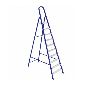 Стремянка LWI (ИВИ) M металлическая 9 ступеней