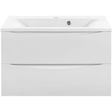 База под керамическую раковину Vincea (Винчея) Mia 750 подвесная, 2 выкатных ящика soft close, G.White