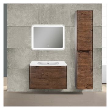 База под раковину Vincea (Винчея) Paola 800 подвесная, 2 выкатных ящика soft close, R.Wood VMC-2P800RW