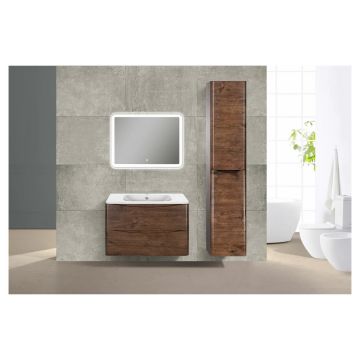 База под раковину Vincea (Винчея) Paola 800 подвесная, 2 выкатных ящика soft close, R.Wood VMC-2P800RW