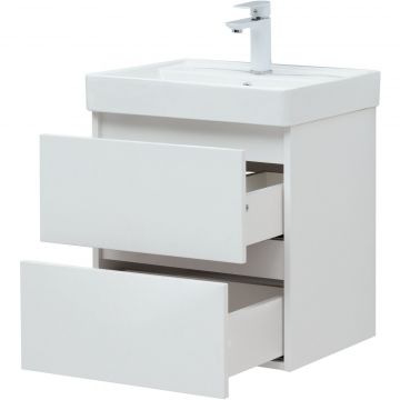 Тумба с раковиной Aquanet (Акванет) Вега 50 (2 ящика) 00308332