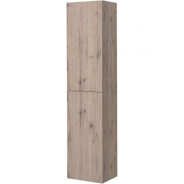 Пенал Aquanet (Акванет) Алвита New 35 дуб веллингтон белый 00277561