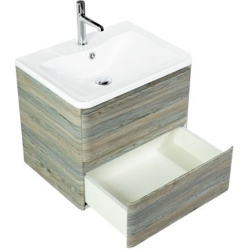 База под раковину подвесная BelBagno (Бельбагно) Albano с двумя выкатными ящиками Pino Scania 700x450x500 ALBANO-700-2C-SO-PS