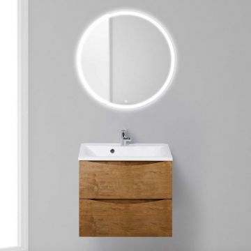 База под раковину подвесная BelBagno (Бельбагно) MARINO с двумя выкатными ящиками Rovere Nature 650x450x500 MARINO-650-2C-SO-RN-P