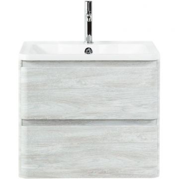 База под раковину подвесная BelBagno (Бельбагно) Albano с двумя выкатными ящиками Rovere Vintage Bianco 600x450x500 ALBANO-600-2C-SO-RVB