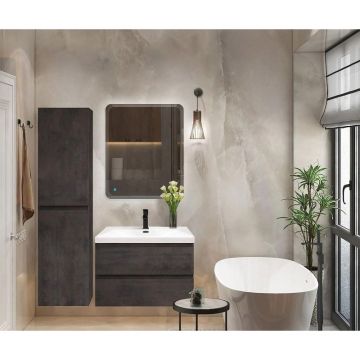 Шкаф подвесной Cezares (Цезарис) Molveno с двумя распашными дверцами с доводчиками с двумя полками 400x300x1600 MOLVENO-1600-2A-SC-OSS