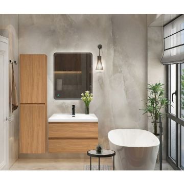 Шкаф подвесной Cezares (Цезарис) Molveno с двумя распашными дверцами с доводчиками с двумя полками Antracite 400x300x1600 MOLVENO-1600-2A-SC-ANTR