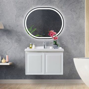 Зеркало Cezares (Цезарис) со встроенной подсветкой сенсорным выключателем и подогревом CZR-SPC-GIUBILEO-1000-800-TCH-WARM 12V 220-240V 1000x800x30