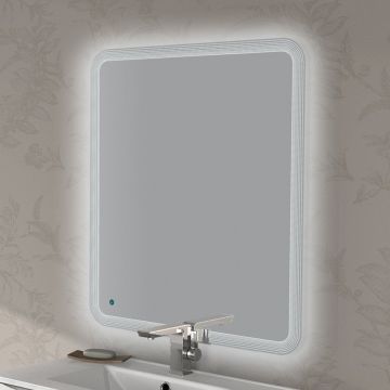 Зеркало Cezares со встроенной LED подсветкой touch system 44998, 74х90 см