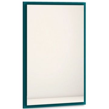 Зеркало Cezares (Цезарис) Tiffany со встроенной LED подстветкой, системой Антизапотевания, реверсивное 45042 Blu Petrolio, 59х4х90 см