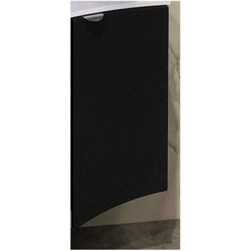Шкаф Cezares Rialto подвесной с одной распашной дверцей, правосторонний 55174 Nero grafite, 34x41x65 см