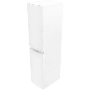 Пенал Cezares (Цезарис) Vague подвесная с двумя распашными дверцами, реверсивная 44322 Bianco lucido, 30x38x130 см