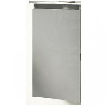 Шкафчик подвесной Cezares (Цезарис) Vague с одной распашной створкой, левый 54856 Grigio lucido, 34x41x55 см