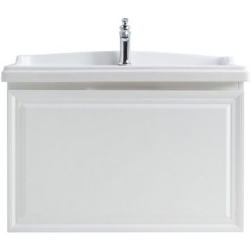 База под раковину подвесная Cezares (Цезарис) GIUBILEO с одним выкатным ящиком Bianco Lucido 770x450x500 GIUBILEO-800-1C-SO-BL