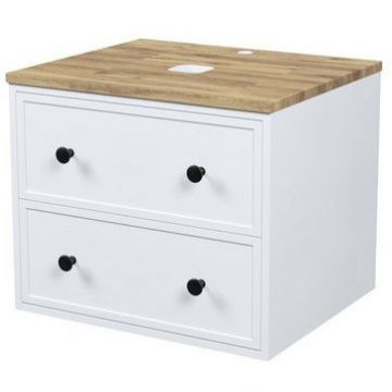 Тумба подвесная со столешницей Iddis (Иддис) Torr 60 см белый матовый TOR60WBi95K