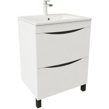 Тумба напольная Iddis (Иддис) Cloud белая 60 см Подходит к умывальник 0136000i28 CLO60WFi95