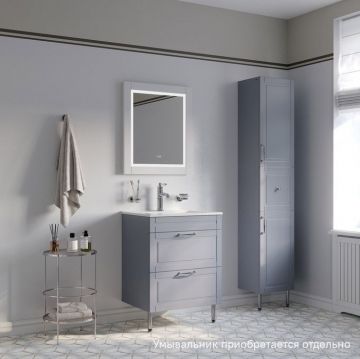 Тумба напольная Iddis (Иддис) Oxford 60 см светло-серый OXF60L0i95 подходит умыв. 0136000i28