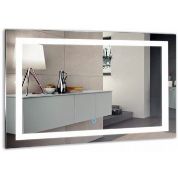 Зеркало Azario (Азарио) Ливия 1000х800 c сенсорным выключателем, двойной подогрев ФР-00002240