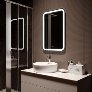 Зеркало Azario Мальта 550х800 bluetooth, подогрев,c сенсорным выключателем LED-00002378