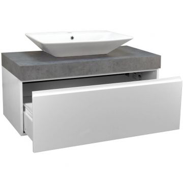 Тумба с раковиной Azario (Азарио) Latina 570х1000 CS00060591 белый