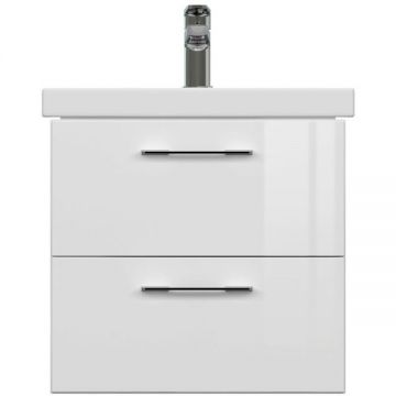 Тумба под раковину Cersanit (Церсанит) подвесная Lara 50 белый (64131)