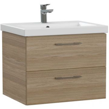 Тумба под раковину Cersanit (Церсанит) подвесная Lara 60 орех (64134)