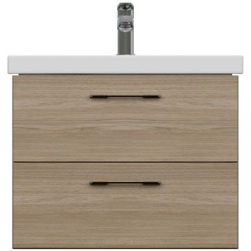 Тумба под раковину Cersanit (Церсанит) подвесная Lara 60 орех (64134)